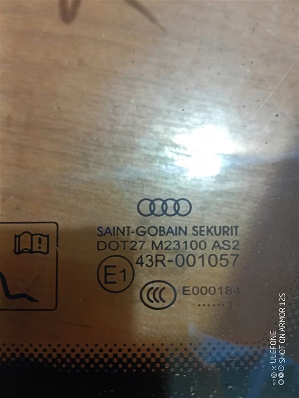 Стекло кузовное Audi A4 2010 B8