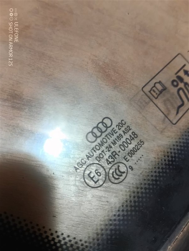 Стекло кузовное Audi A4 2010 B8