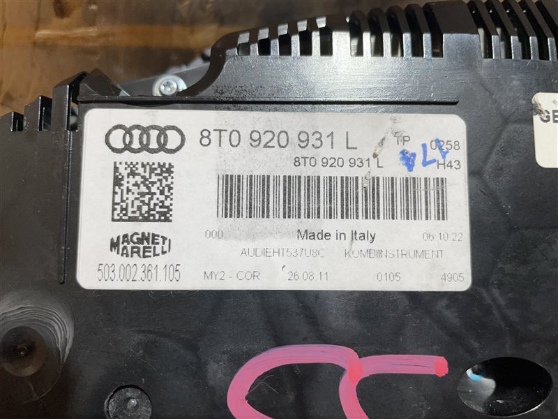 Панель приборов Audi A5 2012 8T
