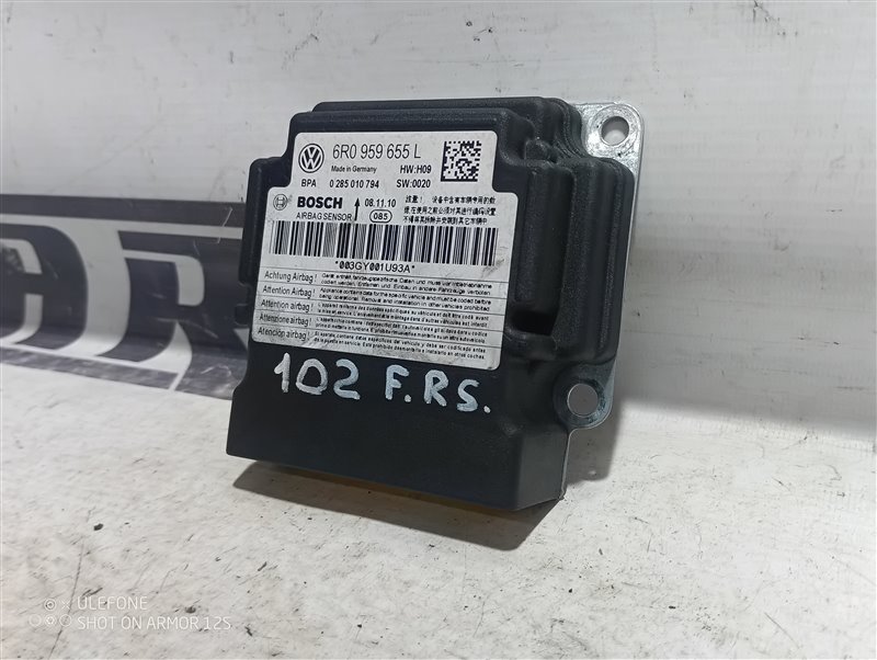 Блок управления подушками безопасности Skoda Fabia RS 2010