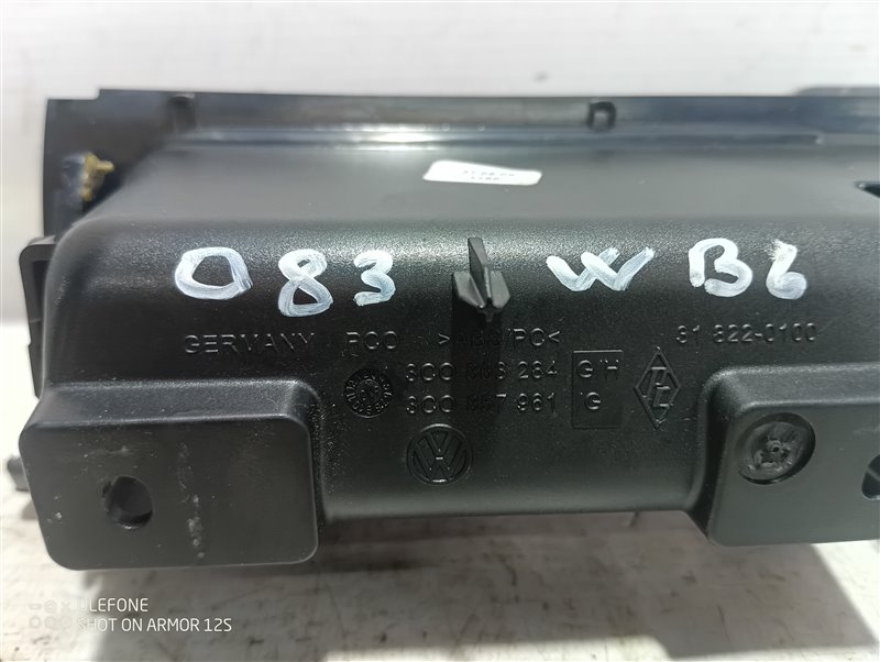 Пепельница Volkswagen Passat 2009 B6