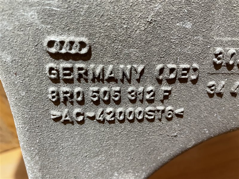Рычаг подвески нижний Audi A6 2012 C7