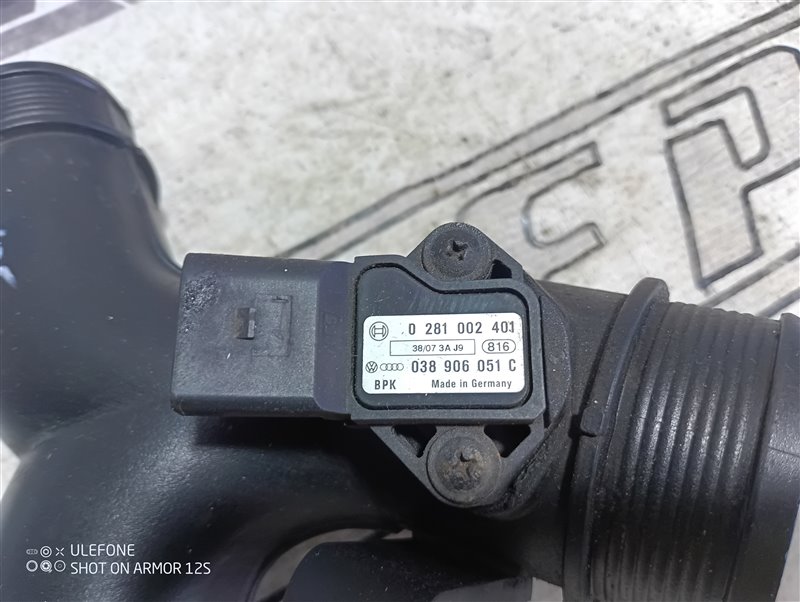 Патрубок интеркулера Audi Q7 2008 4L