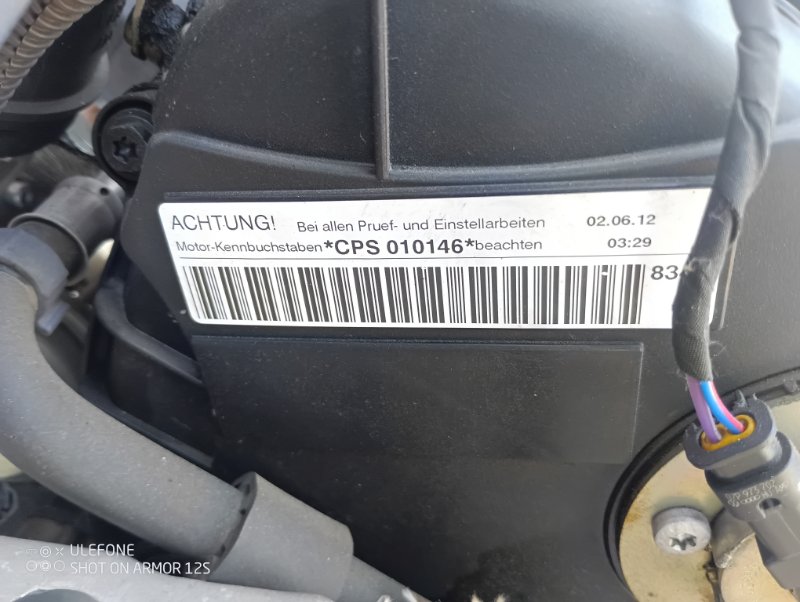 Двигатель Audi Q3 2012 8U