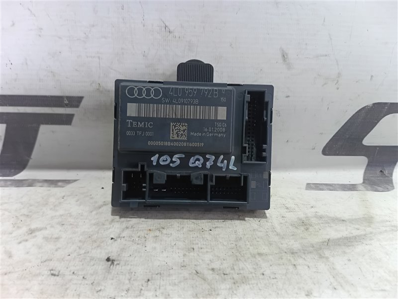 Блок управления двери Audi Q7 2008 4L