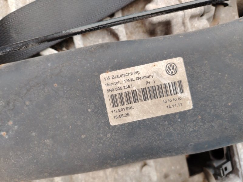 Комплект полного привода Volkswagen Tiguan 2012 5N