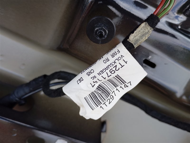 Крышка багажника Volkswagen Touran 2011 1T