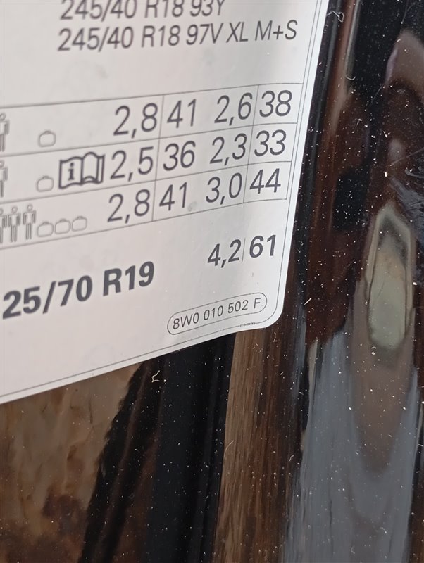 Дверь Audi A4 2016 B9
