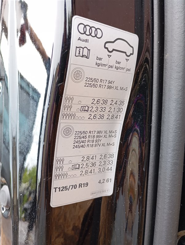 Дверь Audi A4 2016 B9