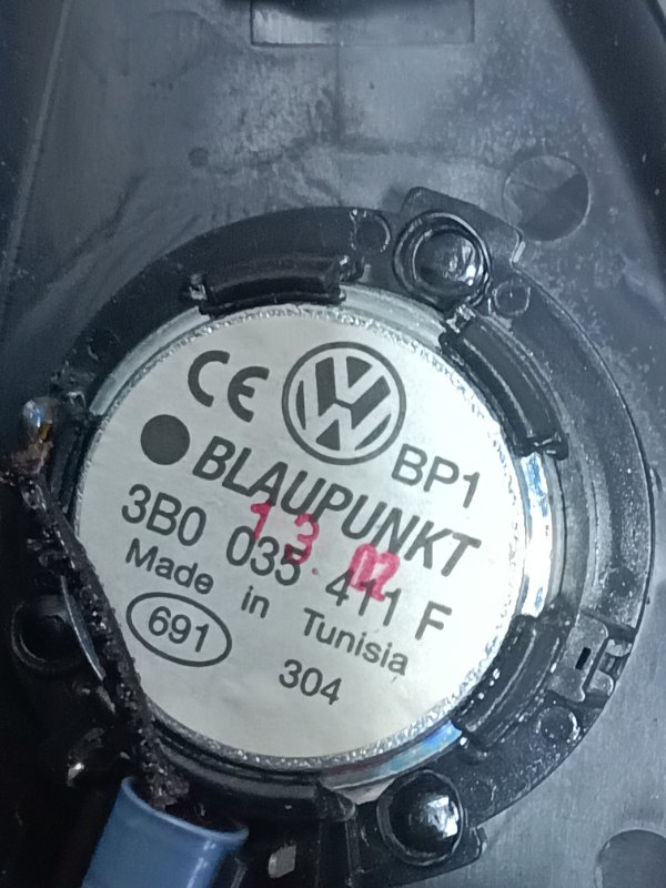Динамики ВЧ Volkswagen Passat 2002 B5