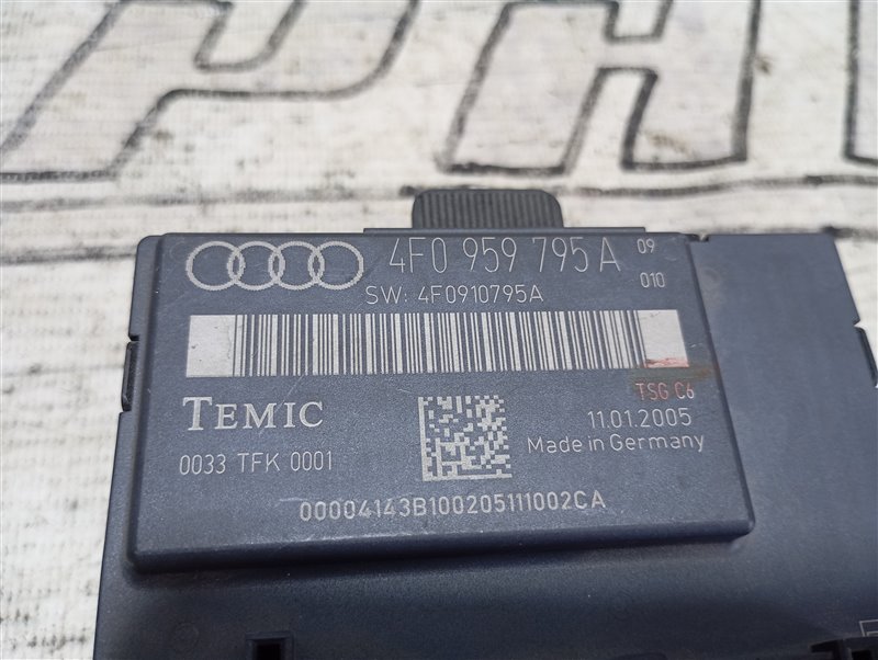 Блок управления двери Audi A6 C6