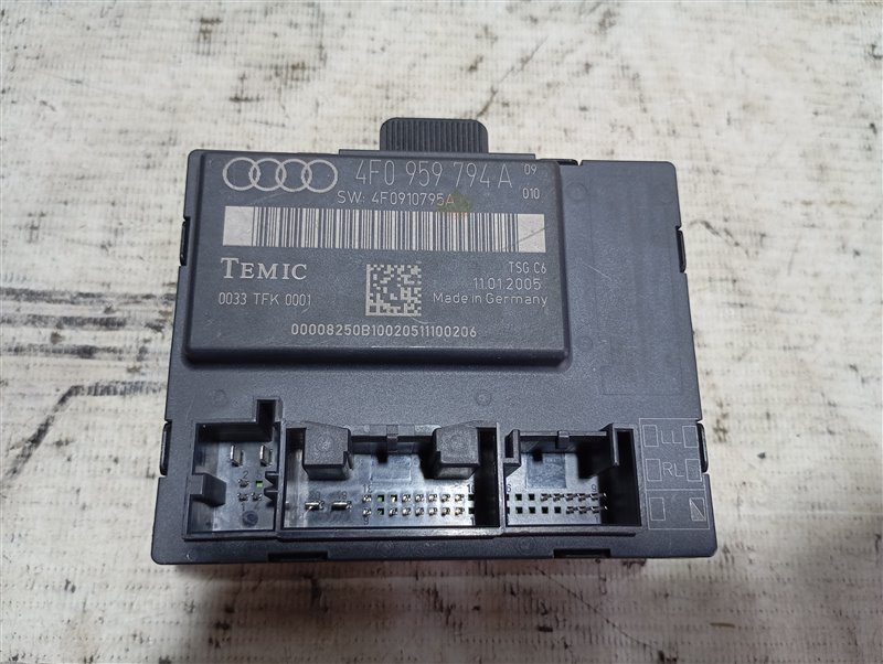 Блок управления двери Audi A6 2005 C6