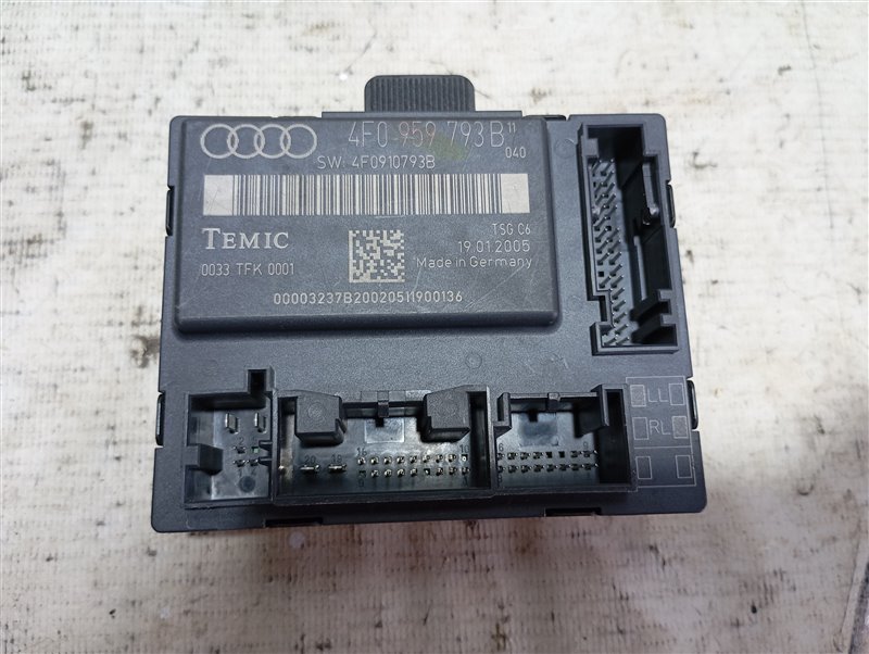 Блок управления двери Audi A6 C6