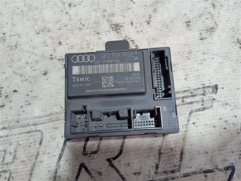 Блок управления двери Audi A6 C6