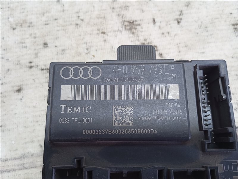 Блок управления двери Audi A6 C6