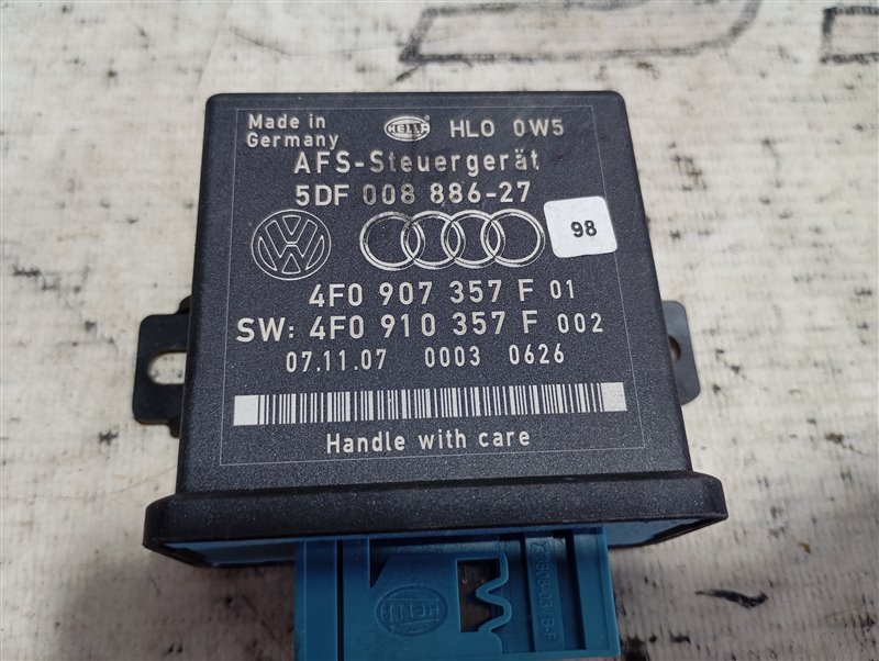 Блок управления светом Audi A8 2008 D3