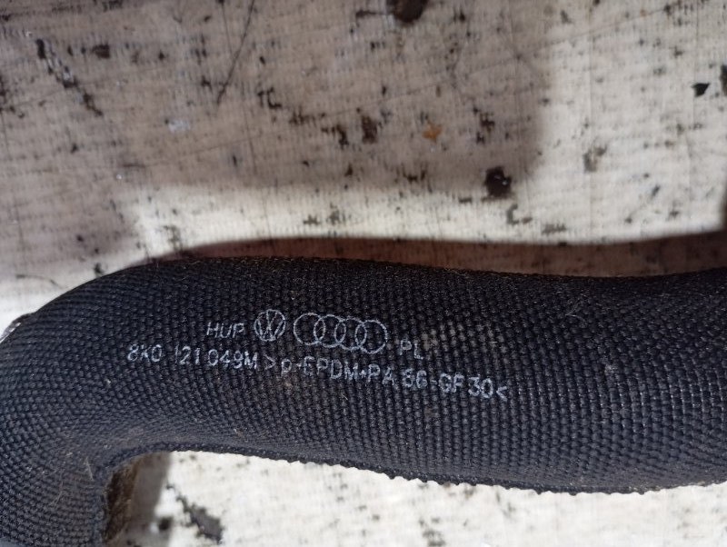 Патрубок системы охлаждения Audi A4 2012 B8