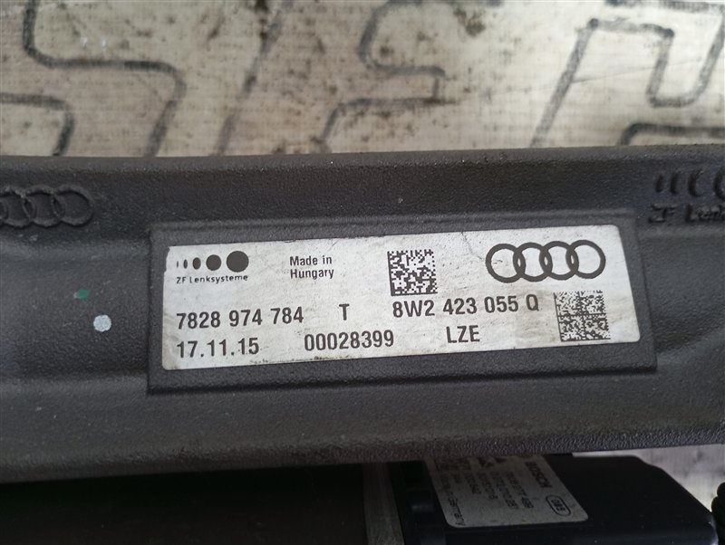 Рейка рулевая Audi A4 2016 B9