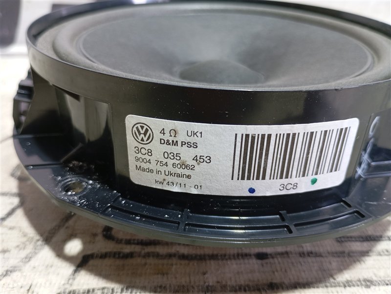 Динамик двери Volkswagen Passat 2012 B7