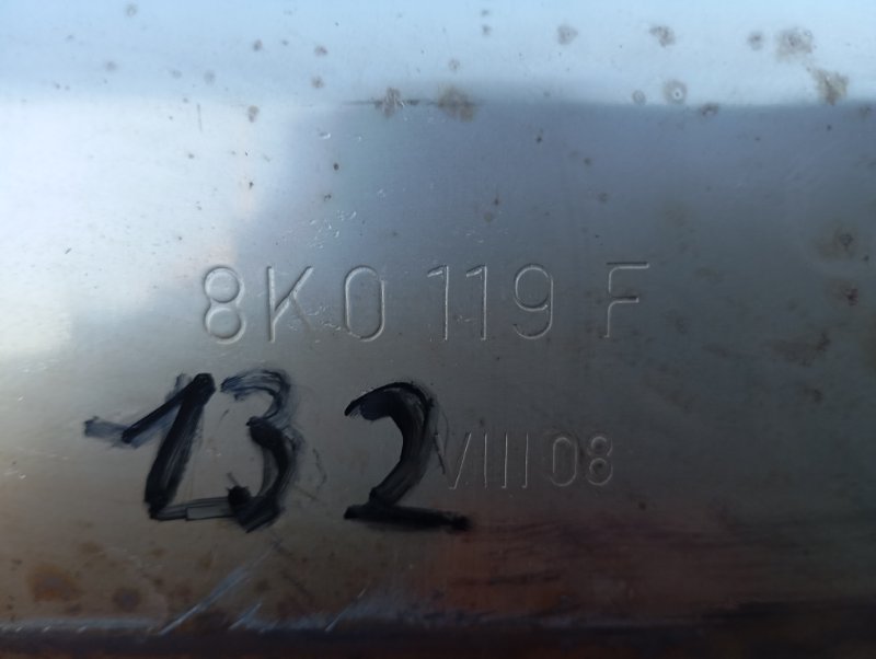 Глушитель Audi A4 2008 B8