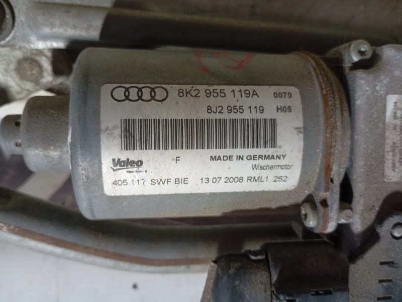 Трапеция дворников Audi A4 2008 B8