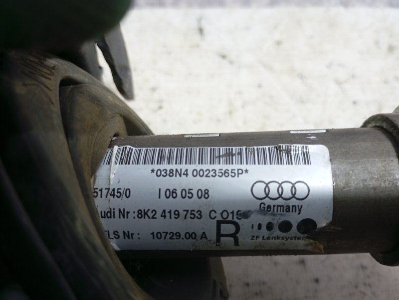 Вал рулевой Audi A4 2008 B8