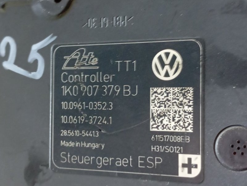 Блок ABS Audi A3 2010 8P