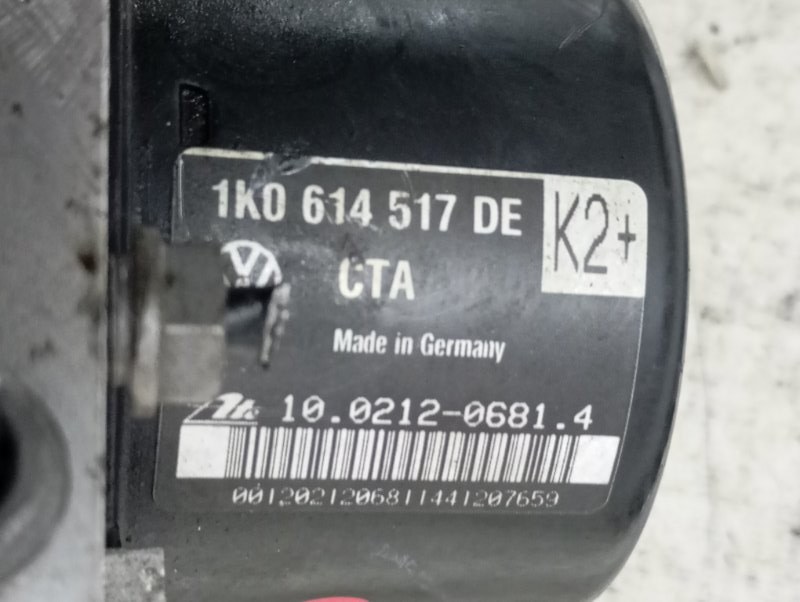 Блок ABS Audi A3 2010 8P