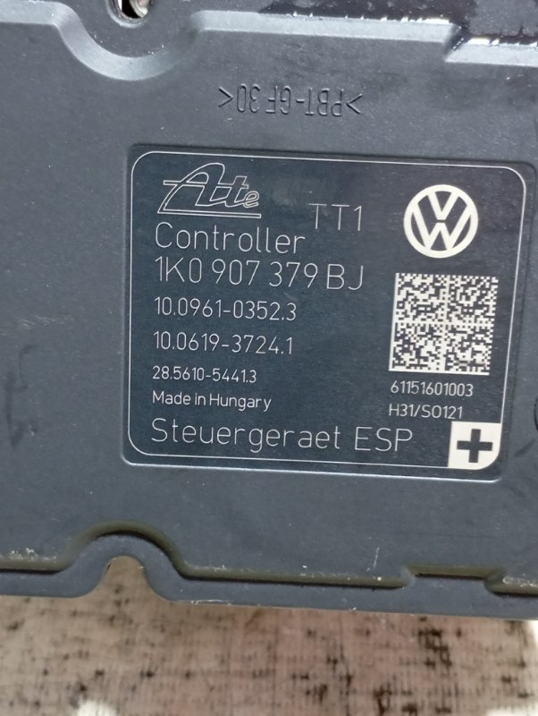 Блок ABS Volkswagen Golf 2010 Mk6