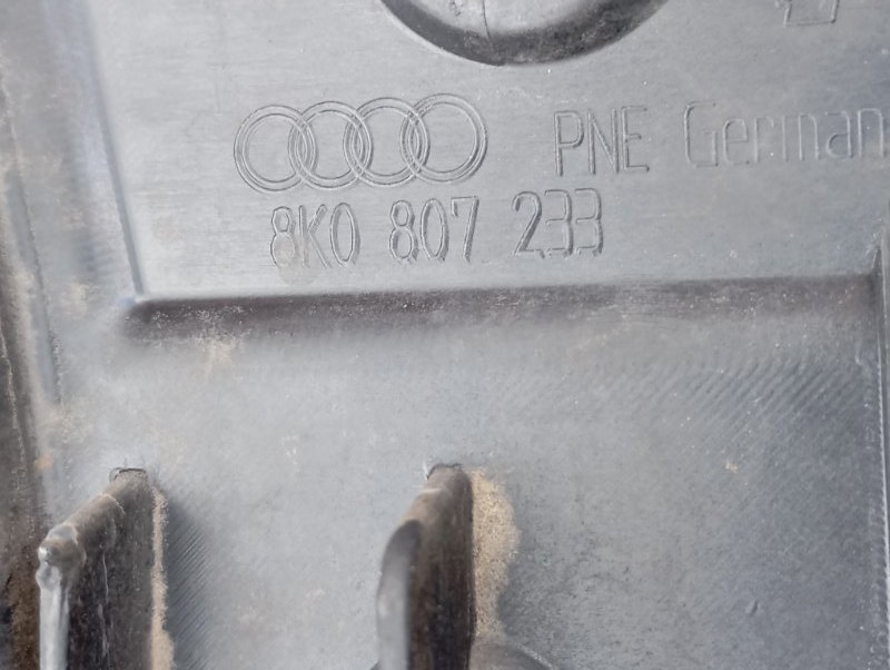 Защита бампера Audi A4 2011 B8