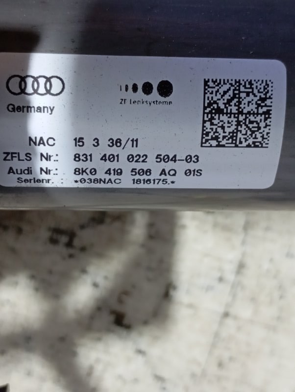 Колонка рулевая Audi A4 2011 B8