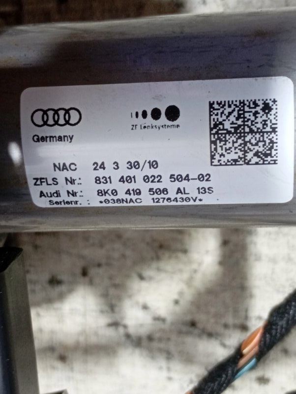 Колонка рулевая Audi A4 2011 B8