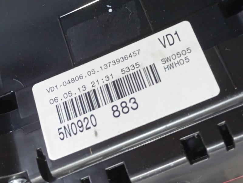 Панель приборов Volkswagen Tiguan 2014 5N