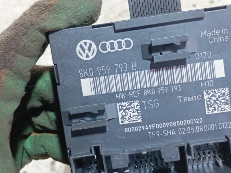 Блок управления двери Audi A4 2008 B8