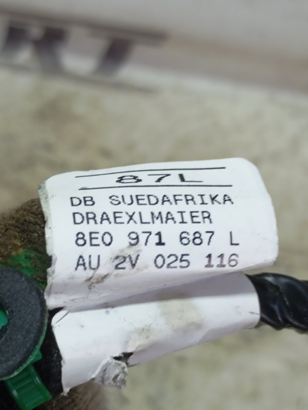 Проводка двери Audi A4 2006 B7