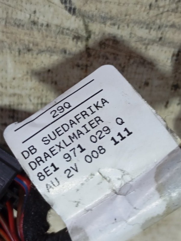 Проводка двери Audi A4 2002 B6