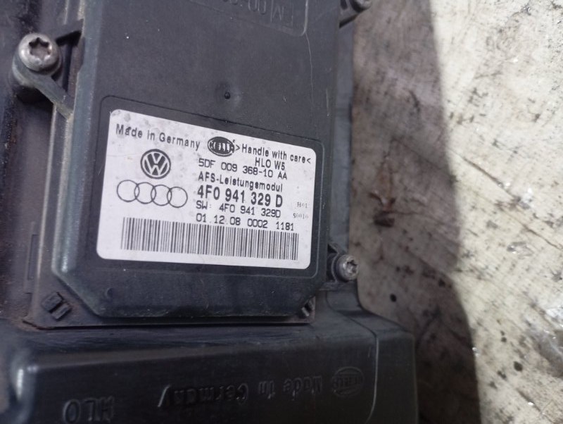 Фара Audi A6 ALLROAD 2010 C6