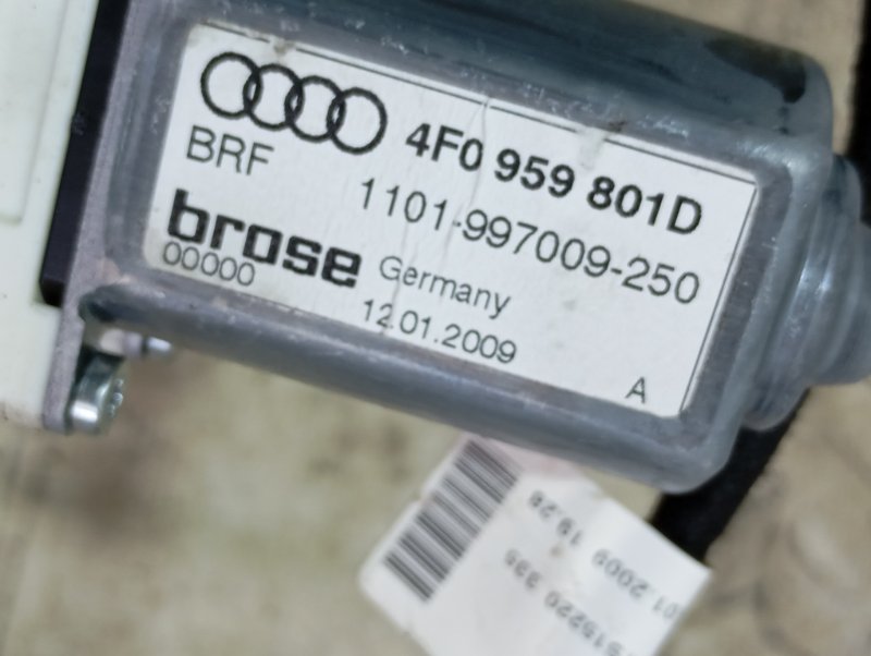 Мотор стеклоподъемника Audi A6 ALLROAD 2010 C6