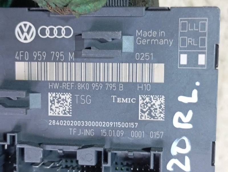 Блок управления двери Audi A6 ALLROAD 2010 C6