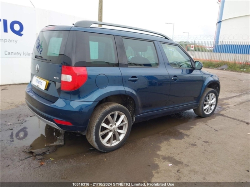 Skoda YETI 1.2 CBZB 2015 Рест. Skoda YETI 2015