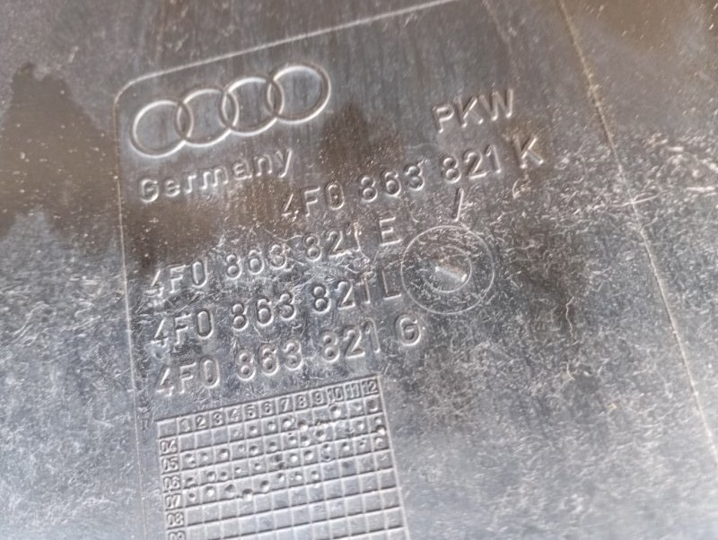Защита двигателя Audi A6 2005 C6