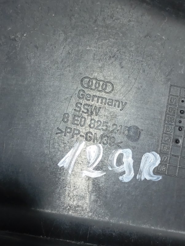 Защита днища Audi A4 2006 B7