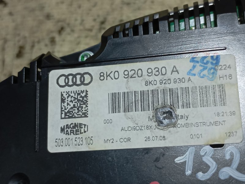 Панель приборов Audi A4 2008 B8