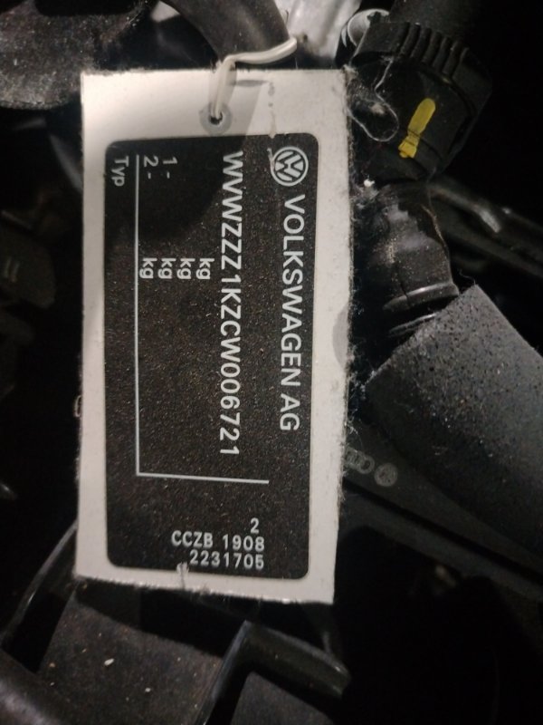 Двигатель Volkswagen Golf 2010 Mk6