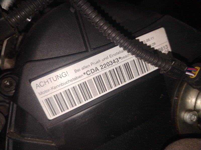 Двигатель Audi A3 2010 8P