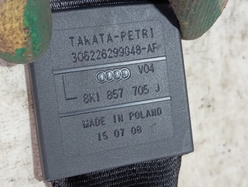Ремень безопасности Audi A4 2008 B8