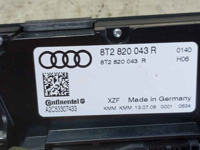 Блок управления климат-контролем Audi A4 2008 B8