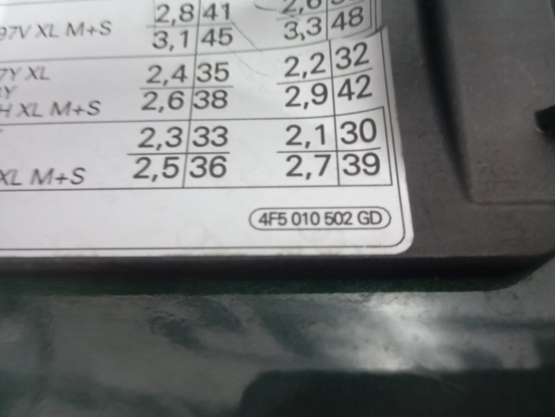 Лючок топливного бака Audi A6 2007 C6