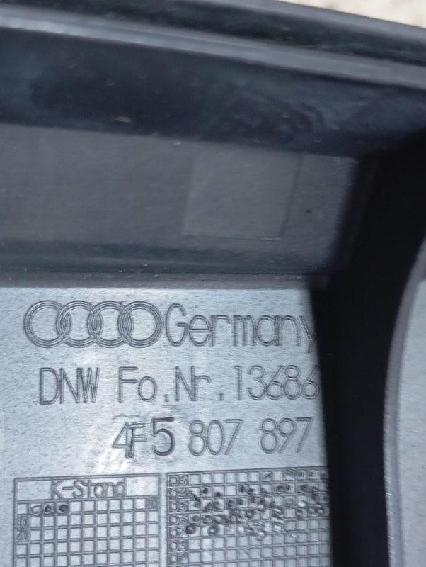 Кронштейн бампера Audi A6 2007 C6