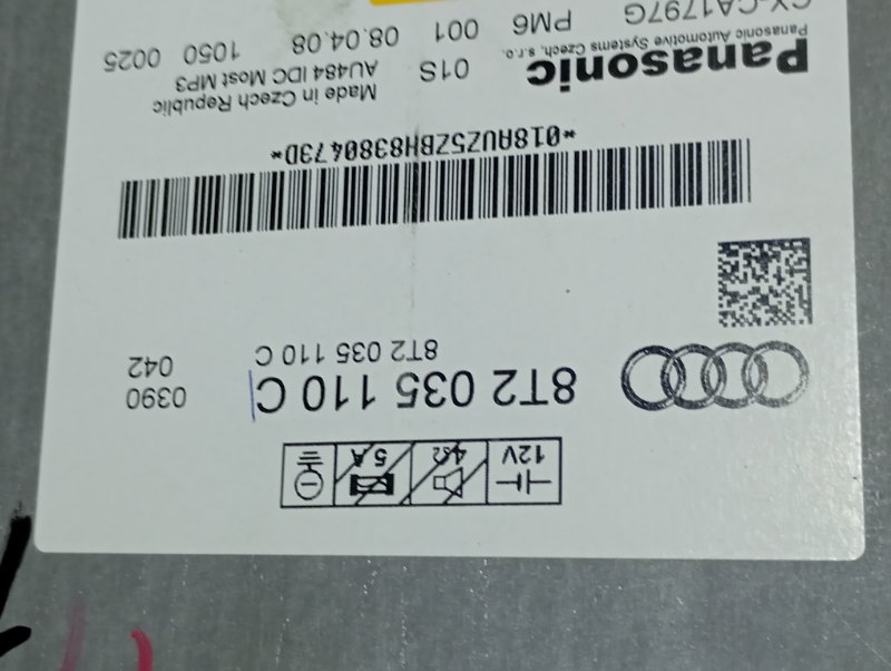 CD-Чейнджер Audi A4 2008 B8